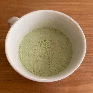 ホット☆黒蜜抹茶ミルク